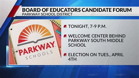 Parkway Board of Educators hold candidate forum today